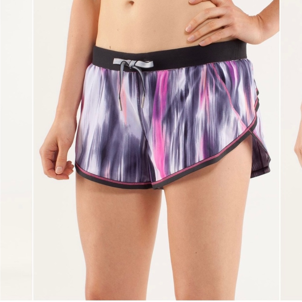 Lululemon"Run:Roll Down Short Mirage Deep indigo
